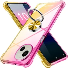 AQUOS R9 用 ケース リング 透明 TPU グラデーション色 SH-51のサムネイル