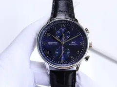 [IWC] ポートギーゼ メンズクロノグラフ - 専用ケース・カード・袋付き｜本日限定特価｜新品未使用のサムネイル