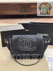 ヴィンテージ CHANEL デニムトートバッグ - 大人気アンティーク風 / カジュアルで高級感  [本日特価|新品未使用品]-WT0輸入-YY73