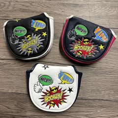 グラフィカルシリーズ　ゴルフパターカバー  マレット用