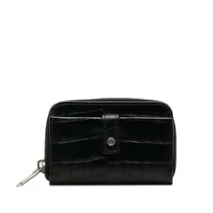 サンローラン クロコ型押し コインケース 小銭入れ ブラック レザー レディース SAINT LAURENT【1-0140338】のサムネイル