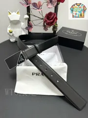 【今日特価】PRADA プラダ レザーベルト