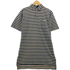 古着 90年代 ラルフローレン Ralph Lauren POLO by Ralph Lauren 半袖 ボーダー ポロシャツ USA製 メンズM相当 ヴィンテージ/eaa563864