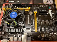 BIOSTAR TB250-BTC+ CPU付き　26