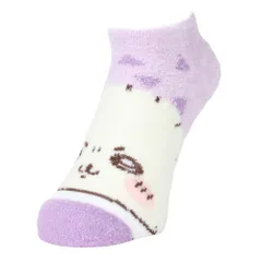 [スモール・プラネット] ちいかわ[女性用防寒靴下]もっこもこ靴下 さんかく/ラッコ 