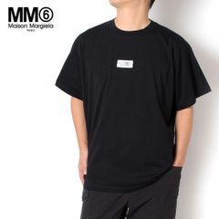 25SSモデル エムエムシックス MM6 Maison Margiela Numeric シグネチャー Tシャツ【ブラック】 SH0GC0033 S24312 900/【2025SS】m-tops