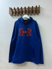 ベストコンディション UNDER ARMOUR(アンダーアーマー) Under Armour 青 ビッグローゴパーカー