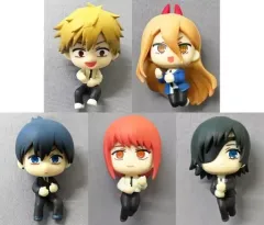 【中古】トレーディングフィギュア 全5種セット 「チェンソーマン むぎゅみにケーブルフィギュア」