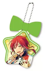 【中古】キーホルダー・マスコット(キャラクター) 逆先夏目 「あんさんぶるスターズ! ピカピカゴールドアクリルキーホルダー Dbox」