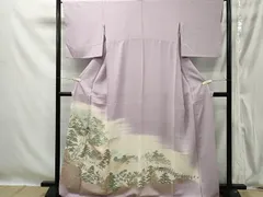 希少4Lサイズ　エレガントゴージャスな高級寿光織色留訪問着　高級袋帯　4点セット 希少4Lサイズ エレガントゴージャスな高級寿光織色留訪問着 高級