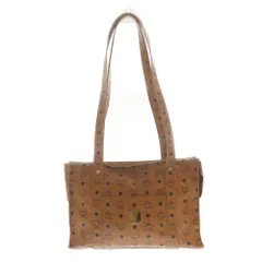 MCM (エム シー エム) Monogram Pattern Tote Bag モノグラムトートバッグ ブラウンのサムネイル