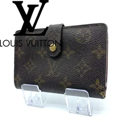 [廃番] LOUIS VUITTON ポルトモネ・ビエ ヴィエノワ モノグラム PVC 二つ折り 財布 がま口 LV ユニセックス ブラウン