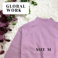 GLOBAL WORK グローバルワーク トップス くすみピンク (M)