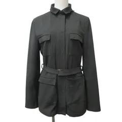 アルマーニ ジーンズ ARMANI JEANS スタンドカラーコート ジャケット グレー 42 約L～XLサイズ 0113 ■WYのサムネイル