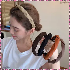 カチューシャ ツイスト ヘアアクセサリー レディース韓国 ヘアアレンジ ヘアバンド 髪飾り 大人可愛い シンプル ベーシック クラシカル おしゃれ パーティ 5色 ねじりカチューシャ カジュアルまとめ髪 ファッション小物