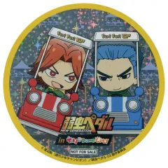 【中古】コースター(キャラクター) 鏑木一差＆段竹竜包 オリジナルホログラムコースター 「弱虫ペダル NEW GENERATION in 東京ドームシティ」 コラボメニュー注文特典
