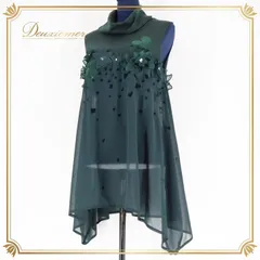 美品☆トクコプルミエヴォル ノースリーブレース切替ワンピース チュニック【9】 2025年最新】TOKUKO 1er VOL レディース チュニックの人気