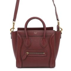 セリーヌ ハンドバッグ ラゲージ ナノショッパー 189243 CELINE バッグ 2wayショルダーバッグ