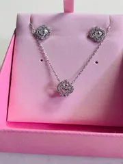 スワロフスキーSwarovski Sparkling Dance Una セット ピアス ネックレス