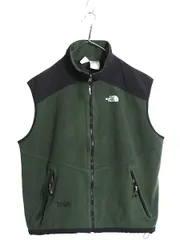 【お得なクーポン配布中!】 ノースフェイス フリース ベスト メンズ XXL 古着 GORE WINDSTOPPER 重ね着 前開き フルジップ フリース ナイロン ハイネック 大きいサイズ