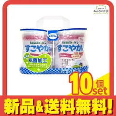 ビーンスターク すこやかM1 乳児用粉ミルク 800g× 2缶パック 10個セット まとめ売り
