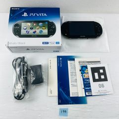 ◇194 【完品・通電動作OK】PSヴィータ 2000 PS VITA 2000 プレイステーションヴィータ カーキ／ブラック ACアダプター USBケーブル 電源コード 取扱説明書 箱付き