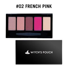 Witch's Pouch　ウィッチズポーチ　5カラーズアイシャドウ　フレンチピンク　『アイシャドウ』　［4562425483869］