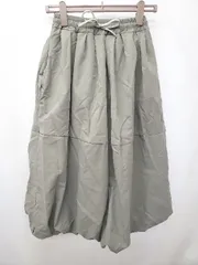 ◇ ⊂ BLANC FICELLE ブランフィセル ロング丈 バルーン スカート 表記なし グレー レディース E  【1506180004337】