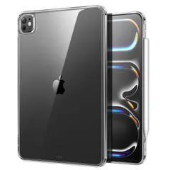 【新着商品】クリア Classicシリーズ Pro/USB-C対応 Pencil ハード背面とソフトフレーム ハイブリッドケース 耐衝撃・耐落下保護・耐黄変 薄型軽量 (2024、第5世代)専用 M4 ケース 11インチ Pro iPad ESR