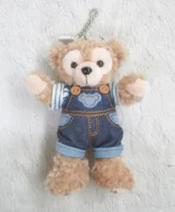 東京ディズニーシー ぬいぐるみバッジ Duffy and Friends ダッフィー(デニムオーバーオール) 2016