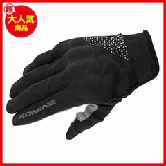 【送料無料】Black/Delta Grey_XXL_06-183 コミネ(KOMINE) バイク用 プロテクトメッシュグローブ-ブレイブ Black/Delta Gre 2XL GK-183 1049 春夏秋向け メッシュ素材