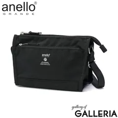 anello GRANDE ショルダーバッグ レディース メンズ 斜めがけバッグ ブランド アネロ グランデ キャビン ショルダー 小さめ 大人 GTM0173Z ダークブラック