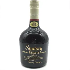 古酒 未開封 終売 ウイスキー サントリーリザーブ 12年 合計3本セット サントリー - 貴重箱 サントリーリザーブ 旧ボトル 新品未開封