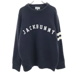 ジャックバニーバイパーリーゲイツ ゴルフ 長袖 セーター 4 ネイビー Jack Bunny!! by PEARLY GATES ニット メンズ
