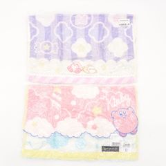 별의 커비 푹신푹신한 하늘의 때 / 스야스야 커비 워시 타월 2장 세트 34×36 cm미개봉
