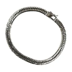 の*ん様 未使用 プラチナ Pt850 ツイストチェーン ブレスレット 18cm