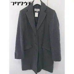 ◇ GLOBAL WORK グローバルワーク 長袖 チェスター コート サイズM チャコールグレー レディース  【中古】 【1202020000681】のサムネイル