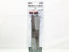 (未使用･未開封品)　KATO Nゲージ 複線片渡りポイント4番 左 20-230 鉄道模型用品 f4u0baa KATO Nゲージ 複線片渡りポイント4番 (左) 鉄道模型パーツ 20