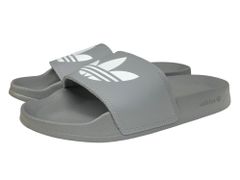 adidas (アディダス) ADILETTE LITE SLIDES シャワーサンダル アディレッタ FU7592 26.5cm US8 グレー メンズ/025