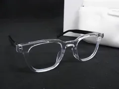 ■新品同様■ Maison Margiela メゾンマルジェラ GENTLE MONSTER ジェントルモンスター MM010 メガネ めがね 眼鏡 クリア AT7384 のサムネイル