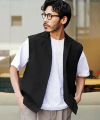 新品 未使用 JIGGYS SHOP(ジギーズショップ)ドットメッシュライトベスト 217921 ブラック