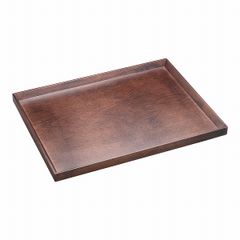 カバ無垢材 台座(40×30cm)厚さ4.8cm オイル仕上げ サイドテーブル可