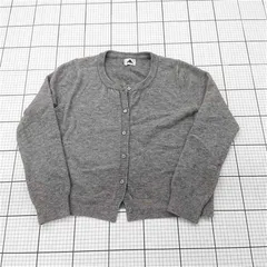 ◇ ⊇ ABITOKYO アビトーキョー 長袖 ニット カーディガン サイズL グレー系 レディース E  【1508270014097】