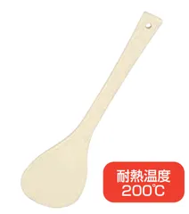 【在庫限り特価】EBM TPX樹脂　抗菌耐熱　丸スパテル　440　2本セット