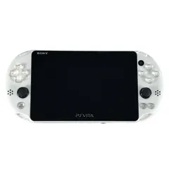 □SONY ゲーム機本体 PlayStation Vita本体 Wi-Fiモデル ホワイト[PCH-2000] ジャンク品