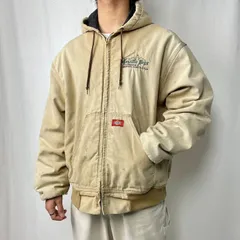 【k8865】希少USA古着ディッキーズダックジャケットブルゾンアウター裏ボア Beautiful Harmony（ビューティフルハーモニー）の「Dickies