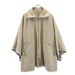 ポンチョ ベージュ系  レディース 【中古】  【221229】