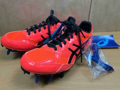 asics 陸上スパイク ヒートスプリント FR8 TTP528-800オレンジ - メルカリ