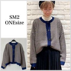 【美品♪】サマンサモスモス　ジャガードニット