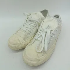 ◇ Θ CONVERSE コンバース カジュアル系 ローカットスニーカー サイズ23.5 ホワイト系 レディース E  【1507160022501】